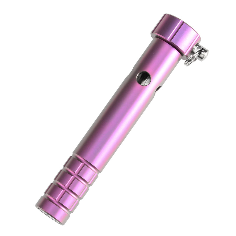 Kansept EDC Tool Stiletto G005A5 5CR13 Steel & Purple Anodized Titanium Designed by Marco Panella
