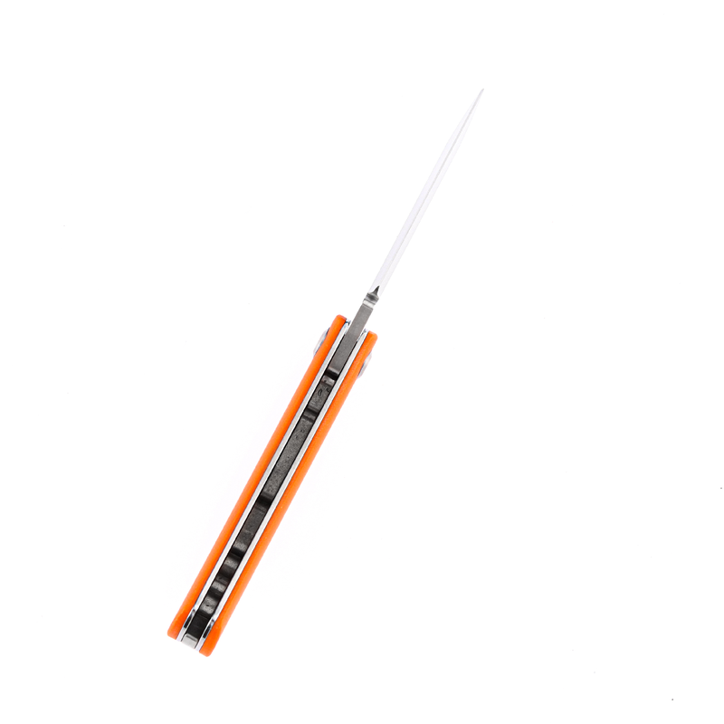 KANSEPT Bevy Slip Joint Knife Orange G10 Handle (2.45'' 154CM Blade)Nick Swan Design-T2026S8