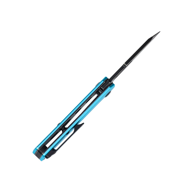 Lucero | Liner Lock | Dark Blue Anodized Aluminum | 2.56" 154CM | August Originals |T2156A4