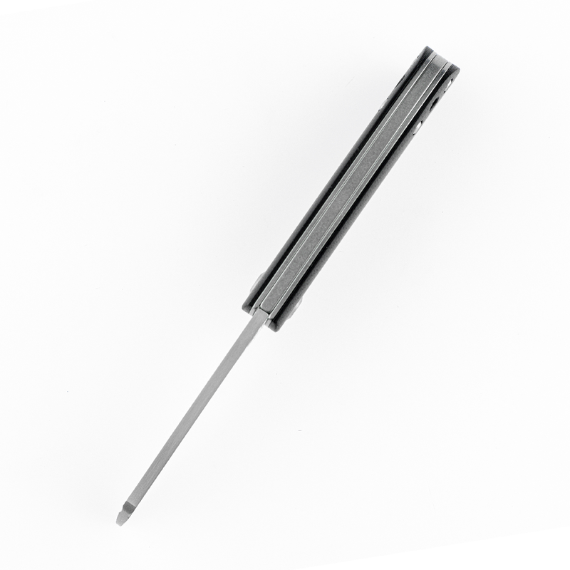 KANSEPT Bevy Slip Joint Knife Black G10 Handle (2.9'' 154CM Blade)Nick Swan Design-T2026F1