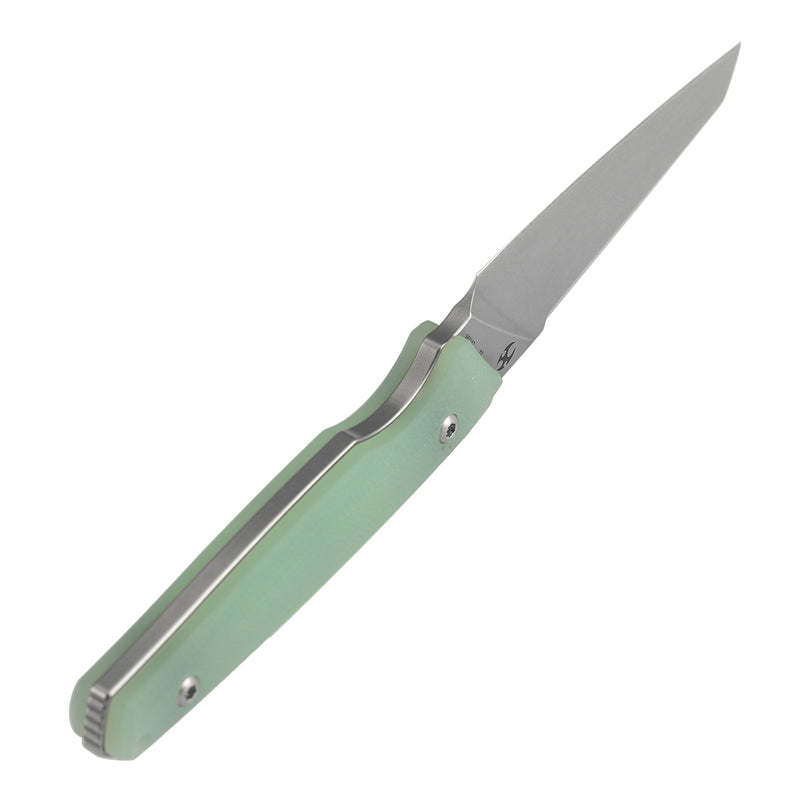 Kansept Parr | Fixed Blade | Jade G10 | 3.12" D2 Blade | Jonathan Styles Design | G011A7