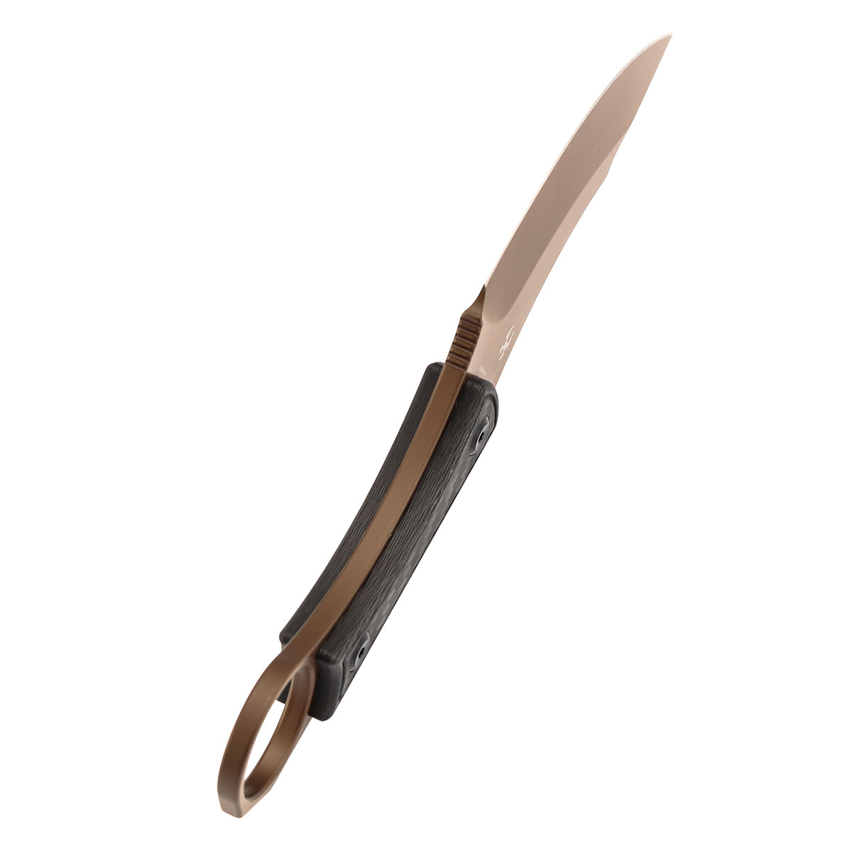 KANSEPT Niko Fixed Knife Twill Carbon Fiber Handle (3.54''Rose