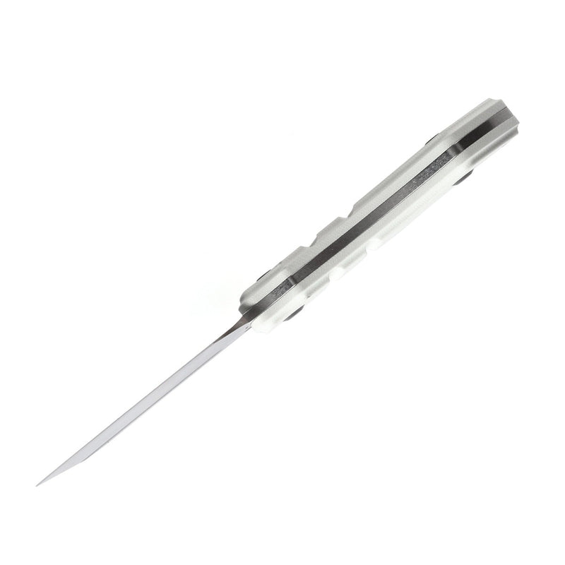 KANSEPT Korvid S Fixed Blade White G10 + Kydex Sheath Handle (2.9" 14C28N Blade) Koch Tools -G2030A2