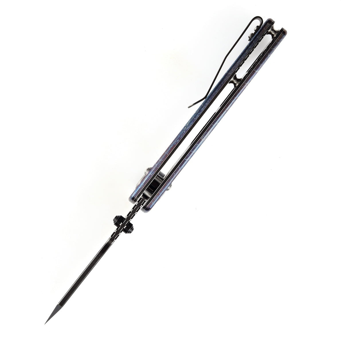 KANSEPT Main Street Thumb Studs/Crossbar Lock Knife Lightning