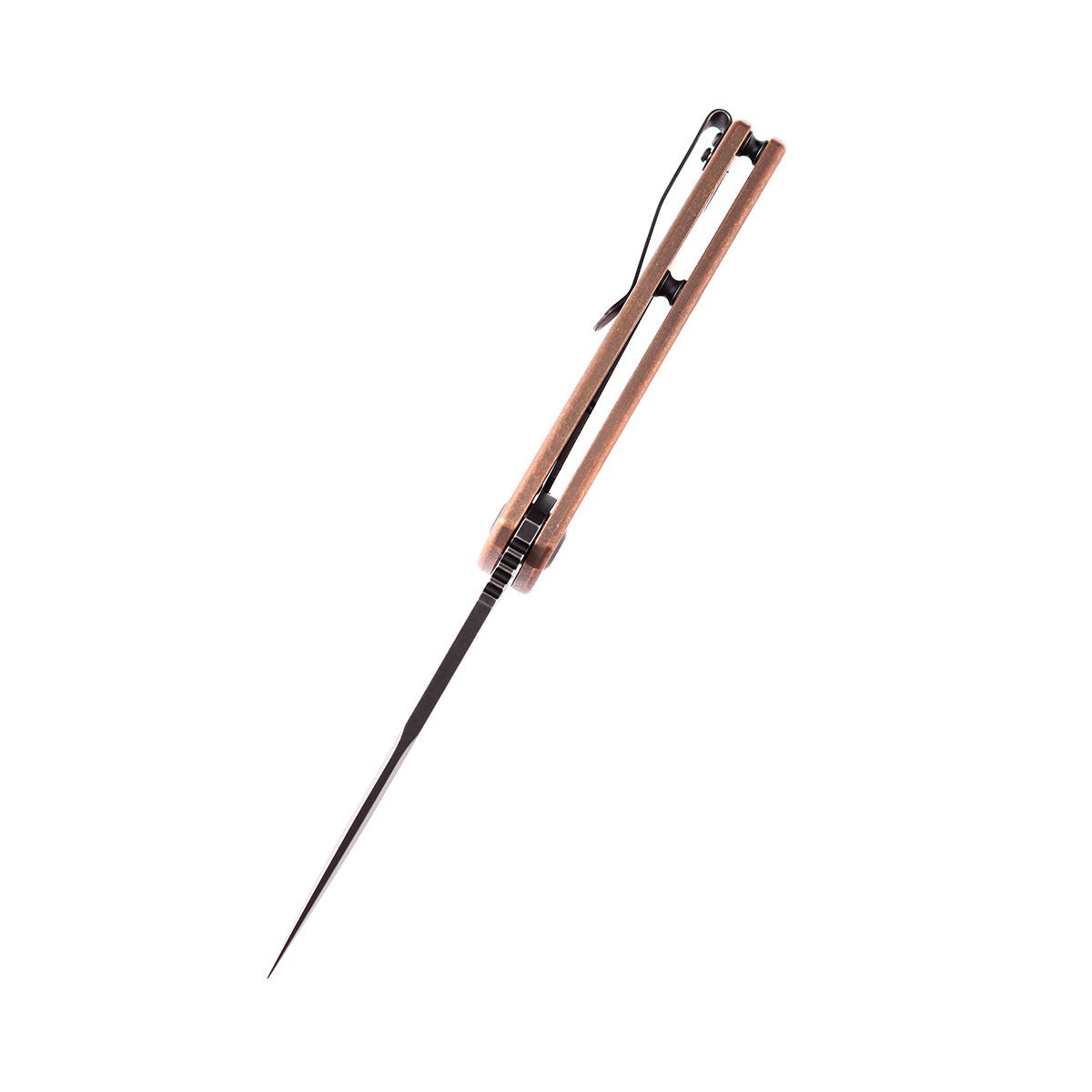 KANSEPT Kryo Thumb Hole Knife Anodized Copper Handle (3.58'' CPM
