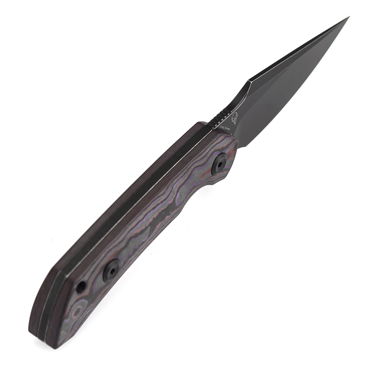 Exclusive | Fenrir | Fixed Blade | Purple Haze Fatcarbon Handle