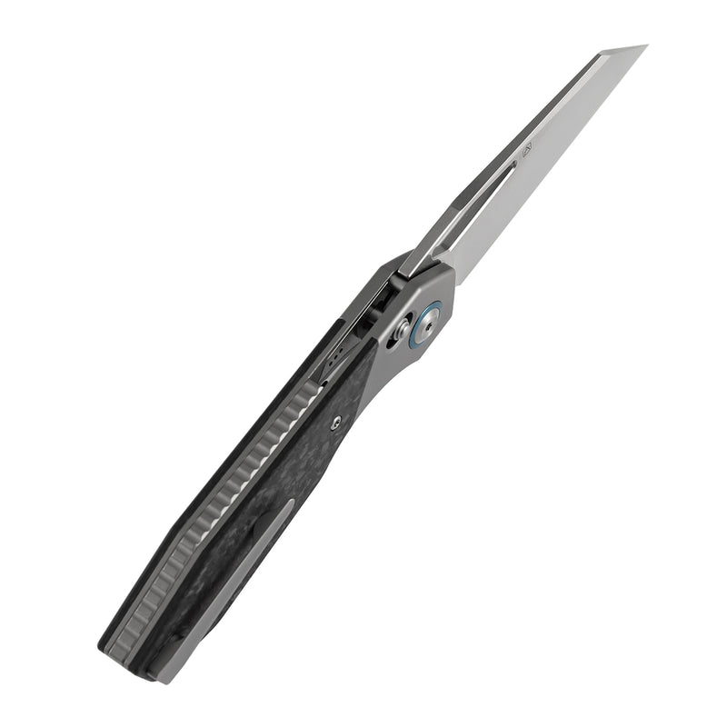 Kansept QTRO | Crossbar Lock | Ti&Carbon Fiber Inlay | 3.59" Elmax Blade | Luft Concepts Designed |K1118VA3