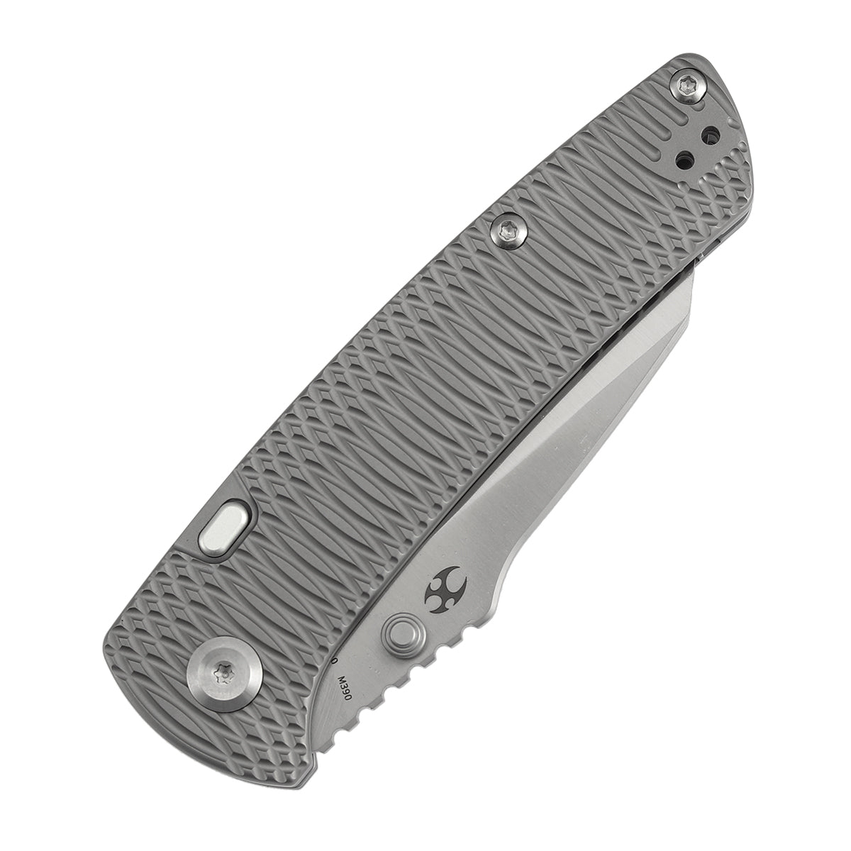 Main Street | Top Liner Lock | Bead Blasted Titanium with Putter