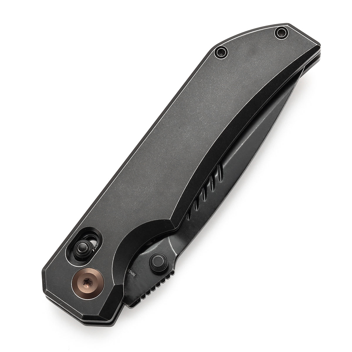 KANSEPT Eaglestrike Crossbar Lock Knife Blackwash Titanium Handle