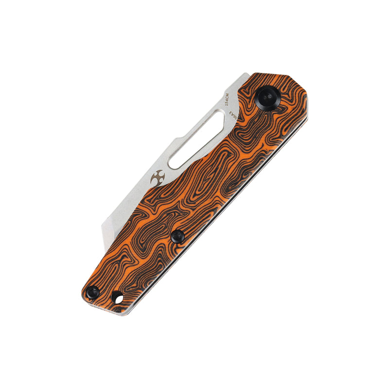 Lucero | Liner Lock | Orange G-mascus | 2.56" 154CM | August Originals |T2156A3