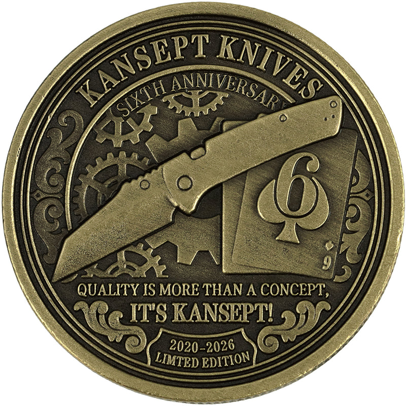 KANSEPT 6th Anniversary EDC Coin