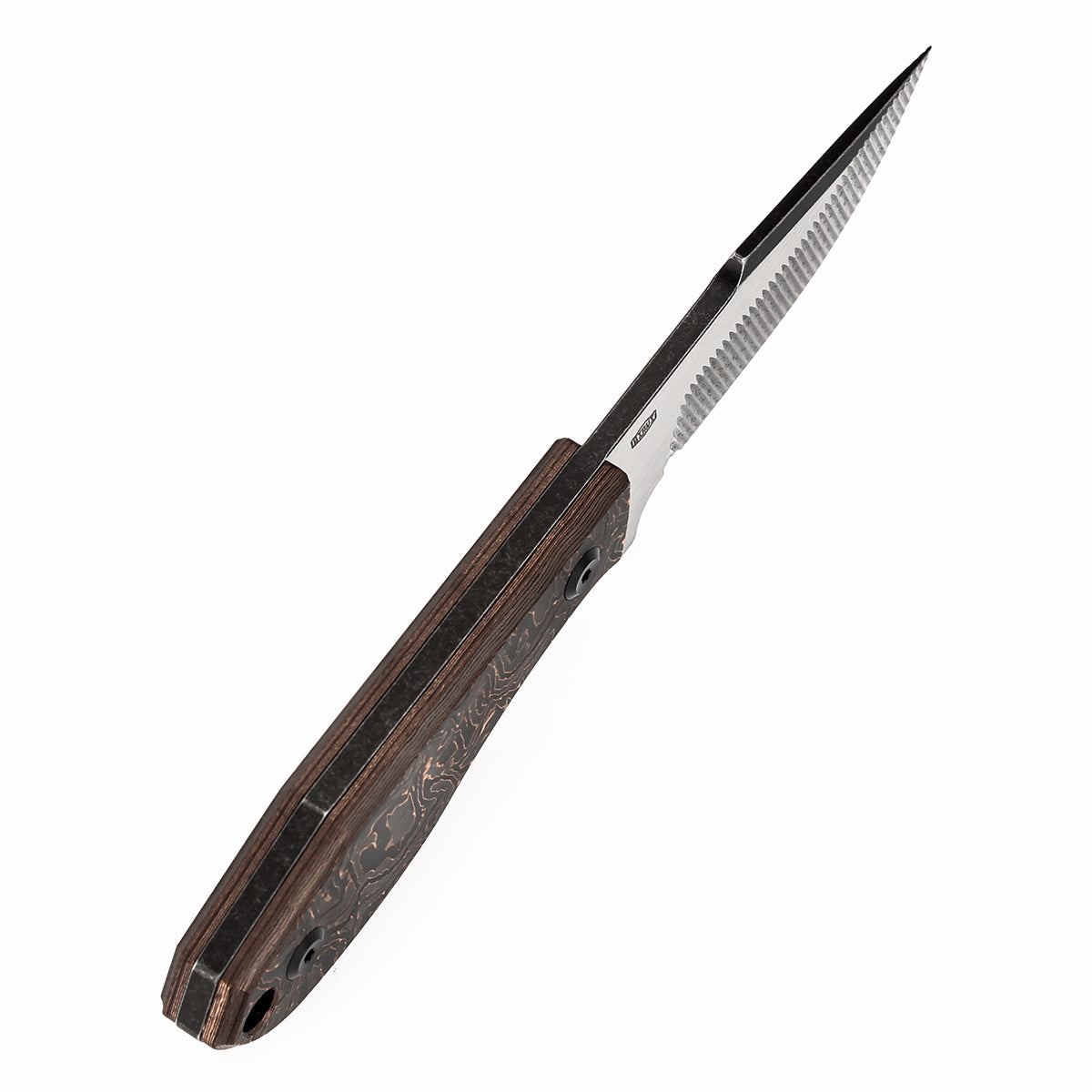 KANSEPT Fixed Blade Tiny Dancer Copper Carbon Fiber Handle (3.17