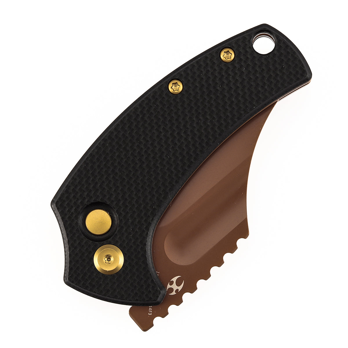 Kansept Wasp | Button Lock | Black G10 | 2.36