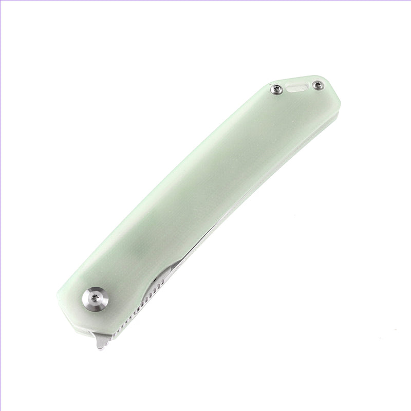 Hazakura T1019C3 154CM Blade Natural G10 Handle with MaxTkachuk Design