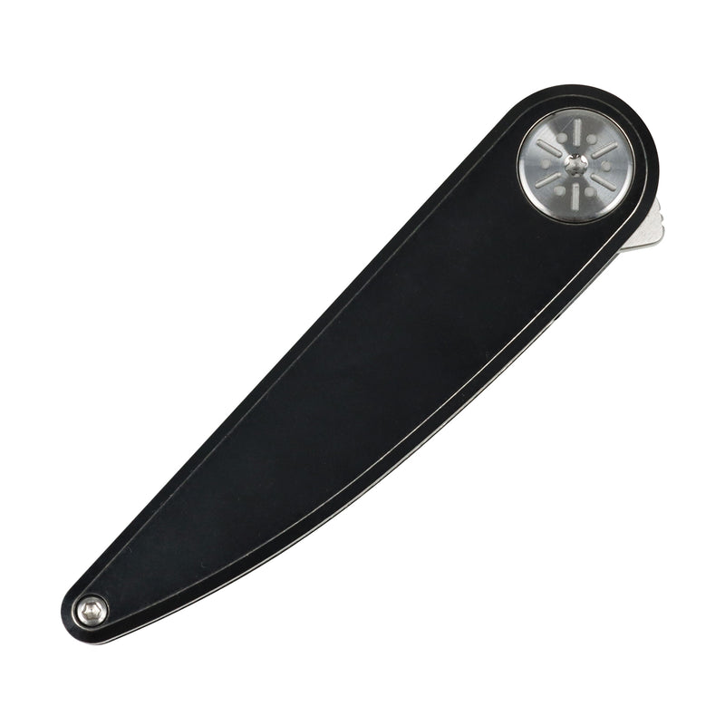 Symétrix | Frame Lock | Blackwash Titanium | 2.85" CPM S35VN | Alain André Design | K2141A1