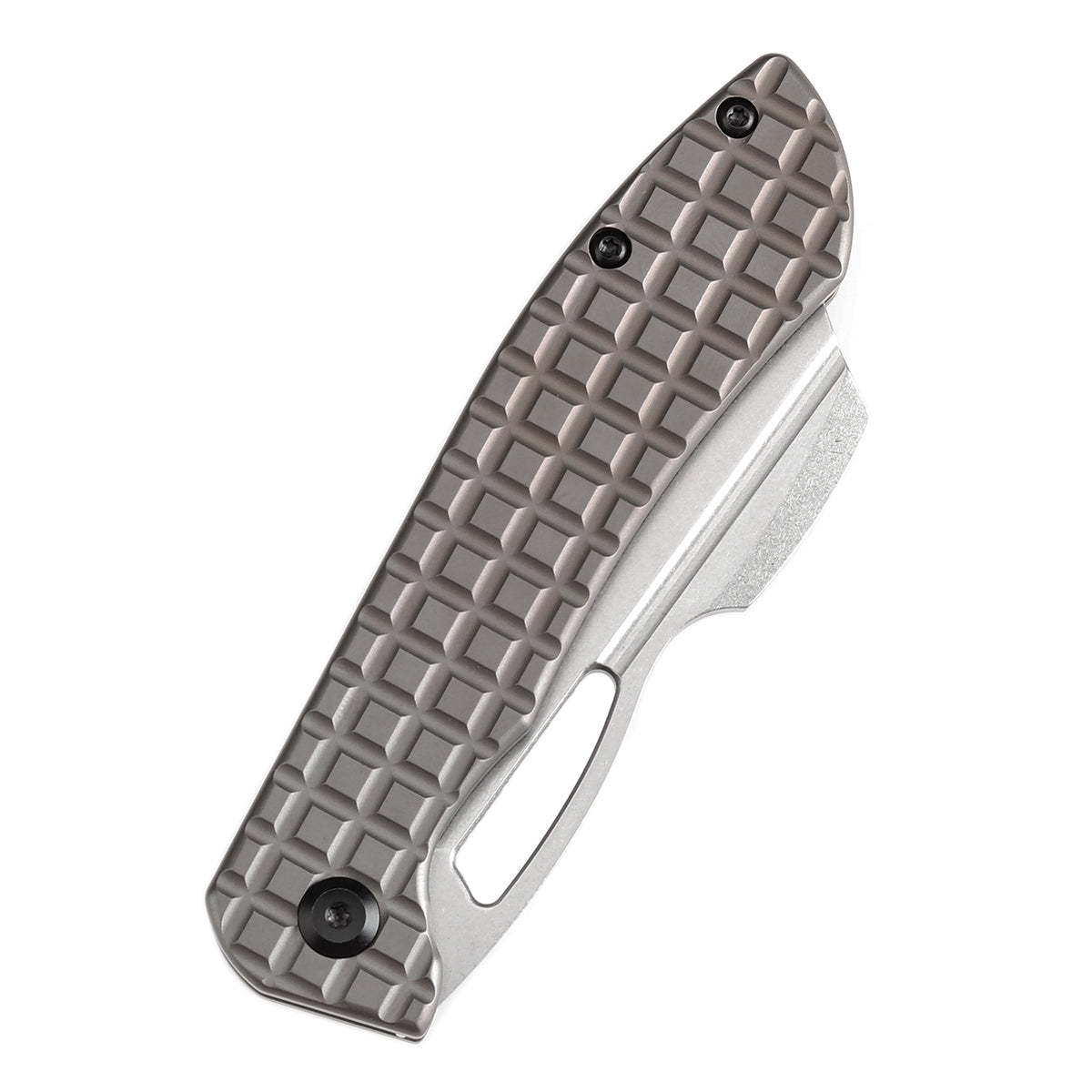 KANSEPT Cybin Thumb Hole Bronzed Anodized Titanium with Frag