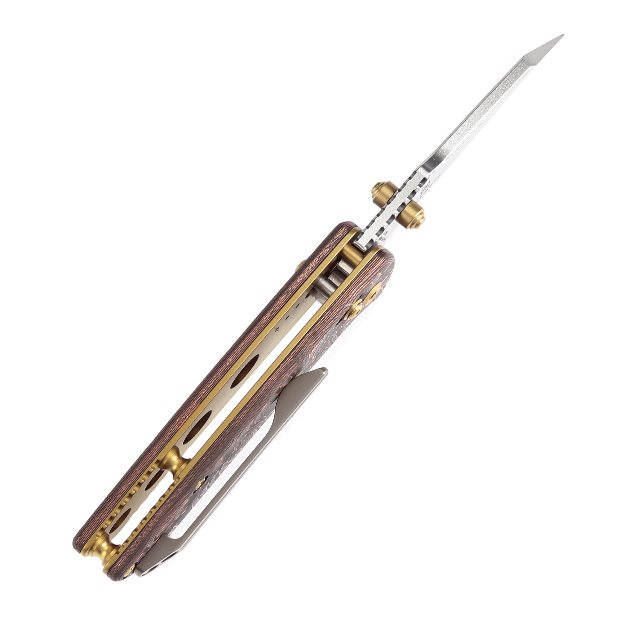 KANSEPT Little Main Street Cross Bar Lock Copper Carbon Fiber