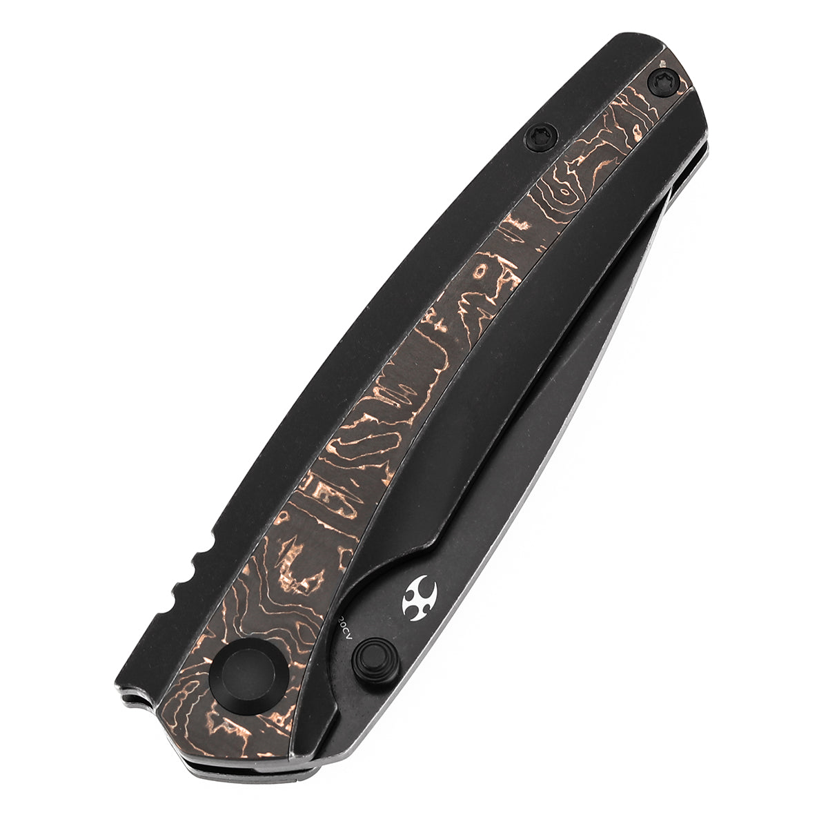 KANSEPT Thumb Stub RavenBlackwash Titanium wtih Copper Carbon