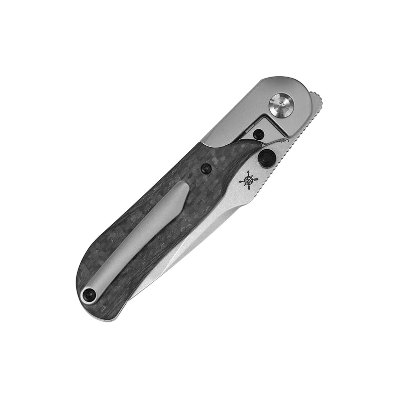 Lichen | Bolster Lock | Twill Cabrbon Fiber | 3.02" 154CM | Derek Sharon | T2091A3