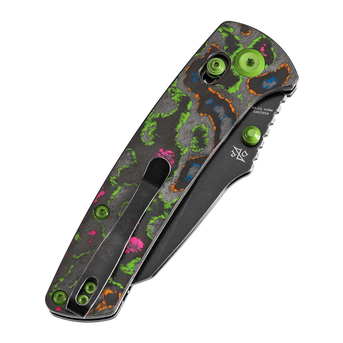 KANSEPT Main Street Thumb Studs/Crossbar Lock Knife 80S Camo
