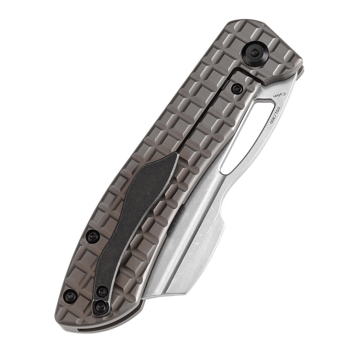 KANSEPT Cybin Thumb Hole Bronzed Anodized Titanium with Frag