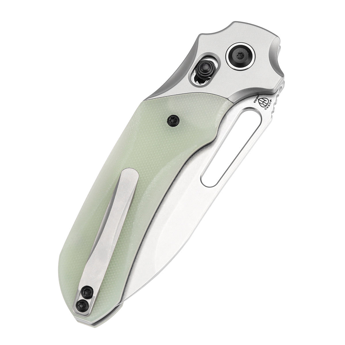 KANSEPT Quasar Cross Bar Lock Jade G10 Handle (3.38