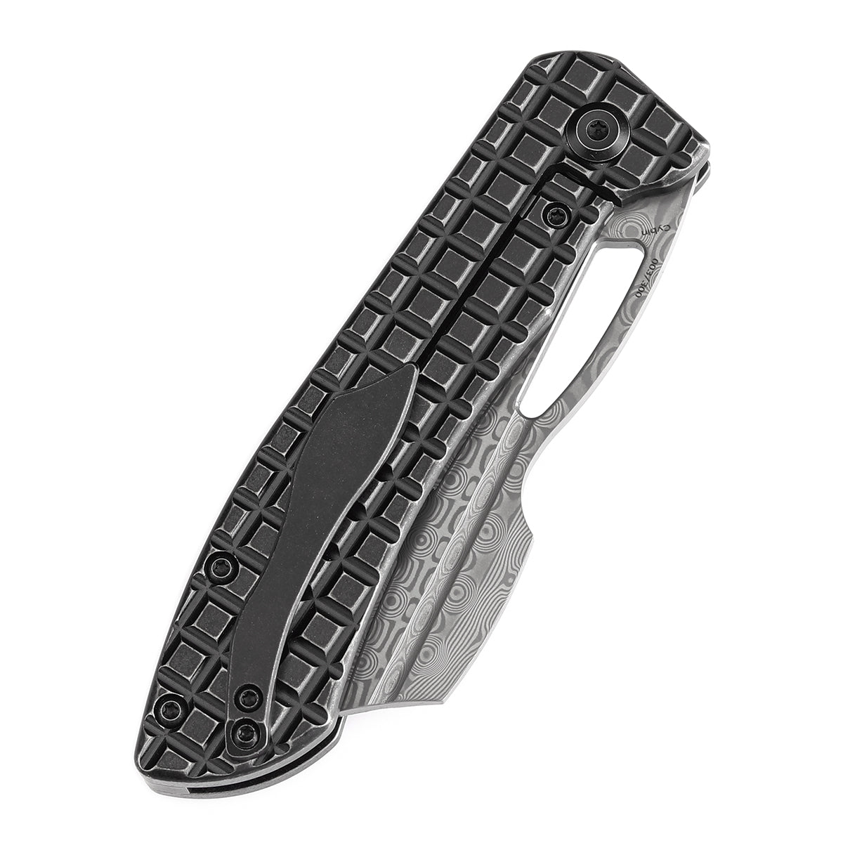 KANSEPT Cybin Thumb Hole Blackwash Titanium with Frag Pattern