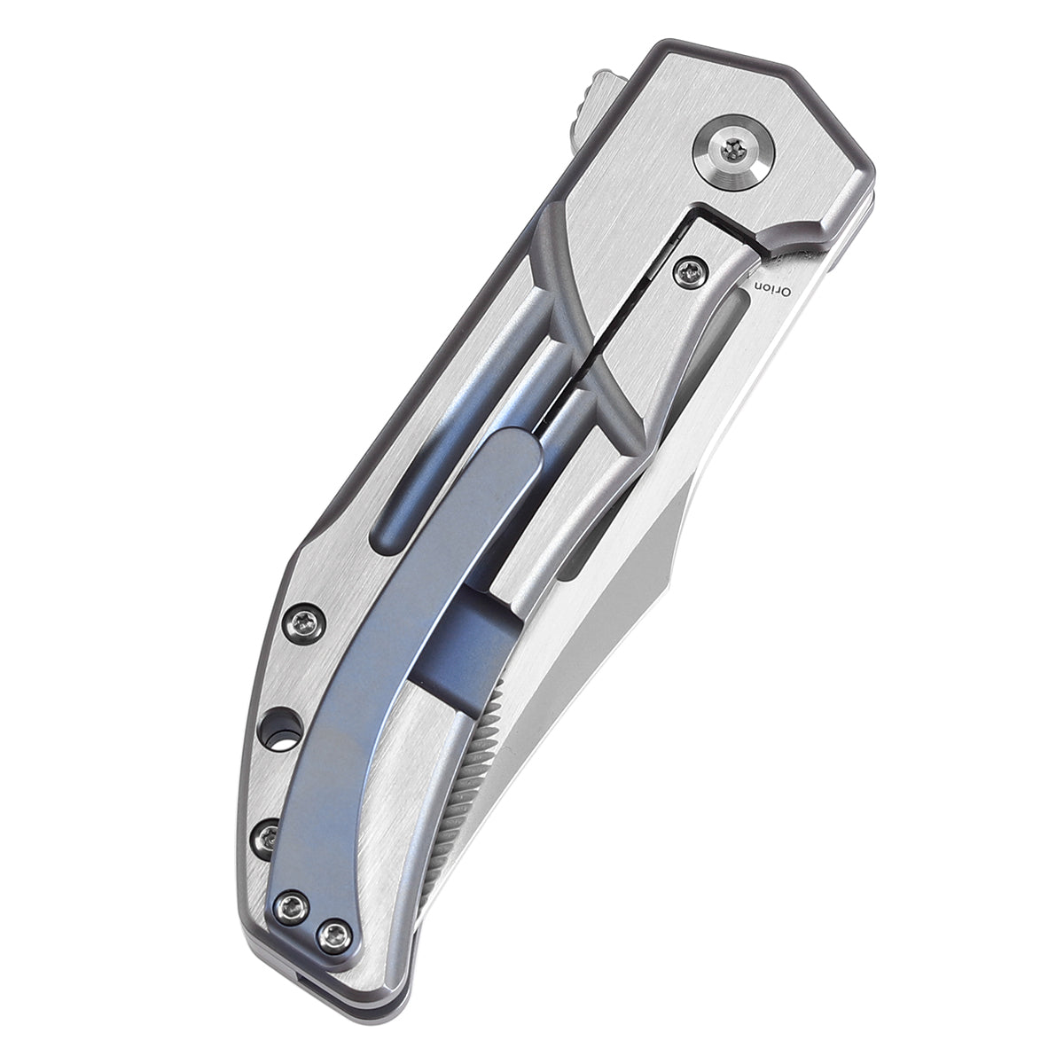 KANSEPT Orion Limited Version Flipper Blue Anodized and Machine