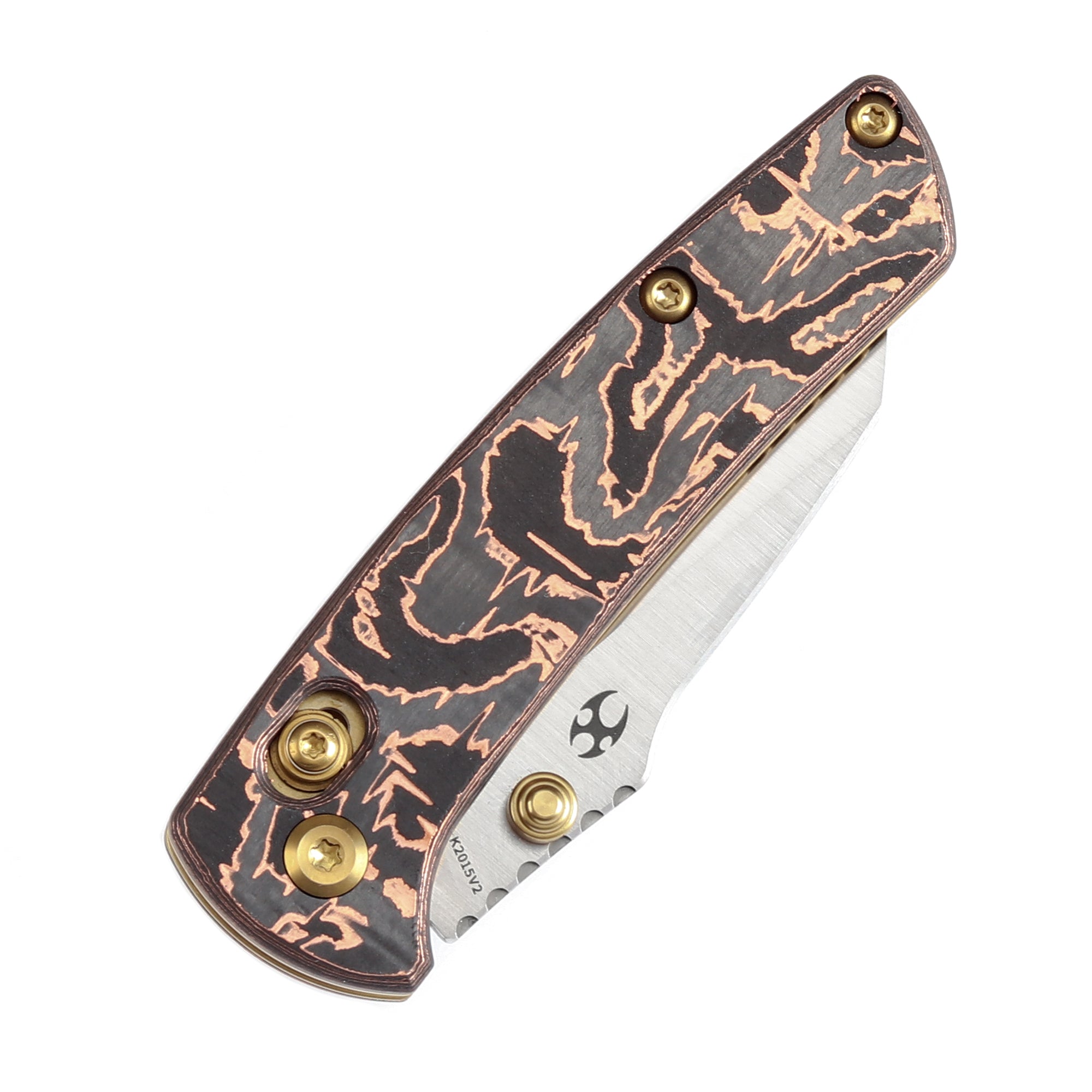 KANSEPT Little Main Street Cross Bar Lock Copper Carbon Fiber