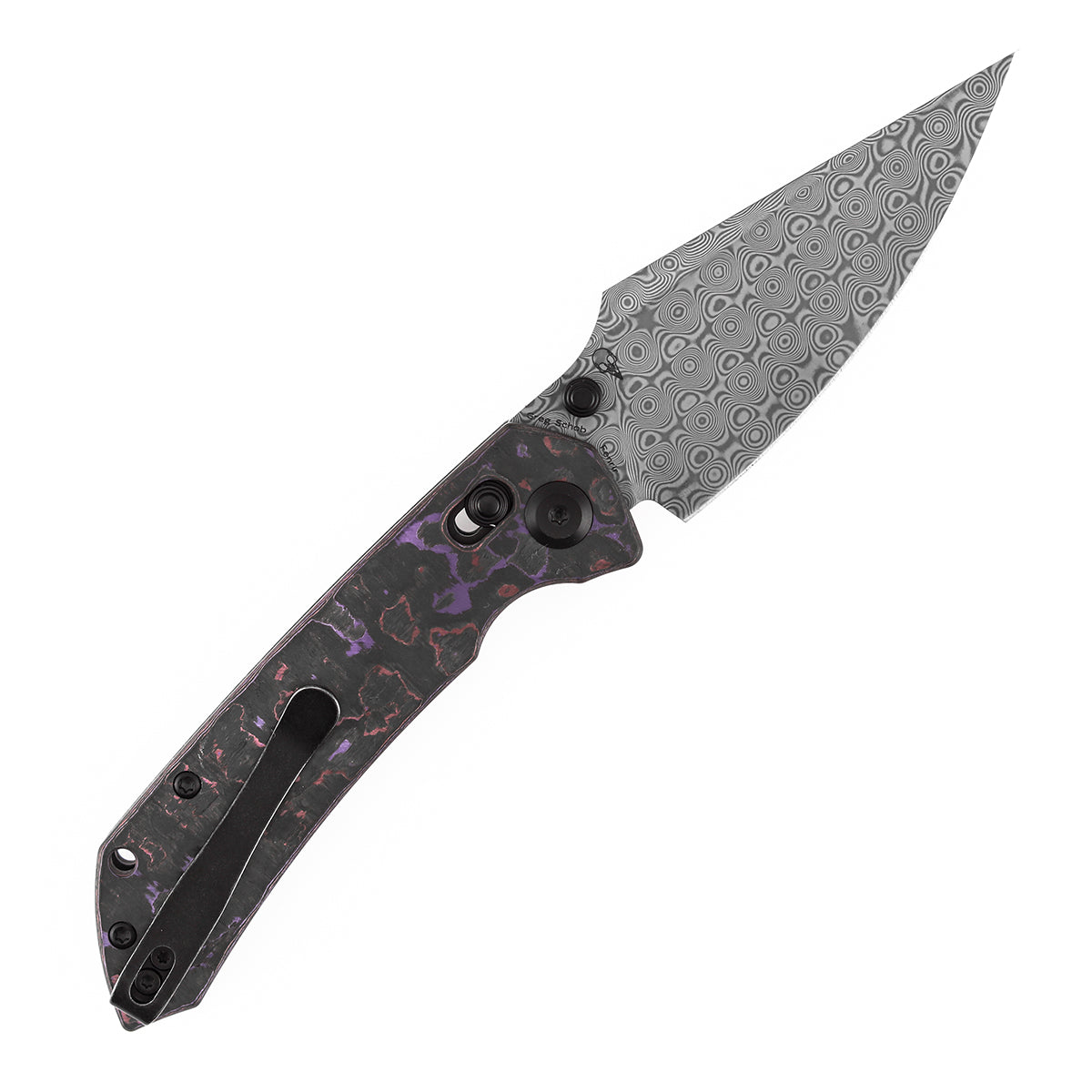 Kansept Fenrir | Crossbar Lock | Purple Haze Fatcarbon | 3.48