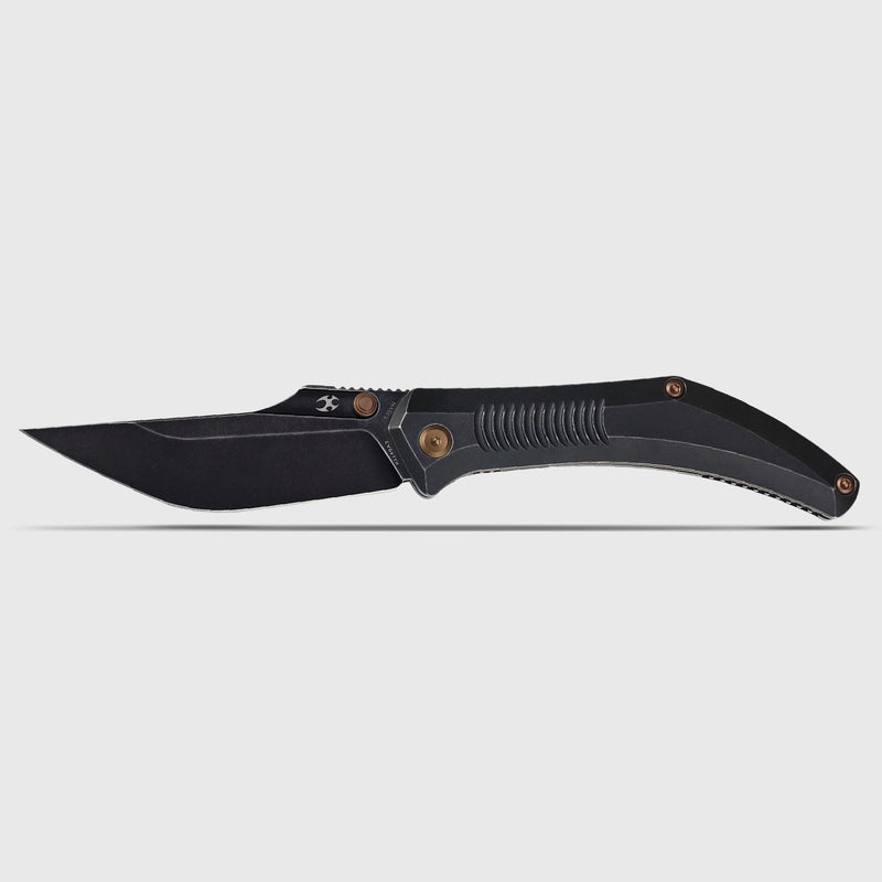 Navaja | Frame Lock | Blackwash Titanium | 3.12" CPM S35VN | Pinkerton Knives | K1149A3