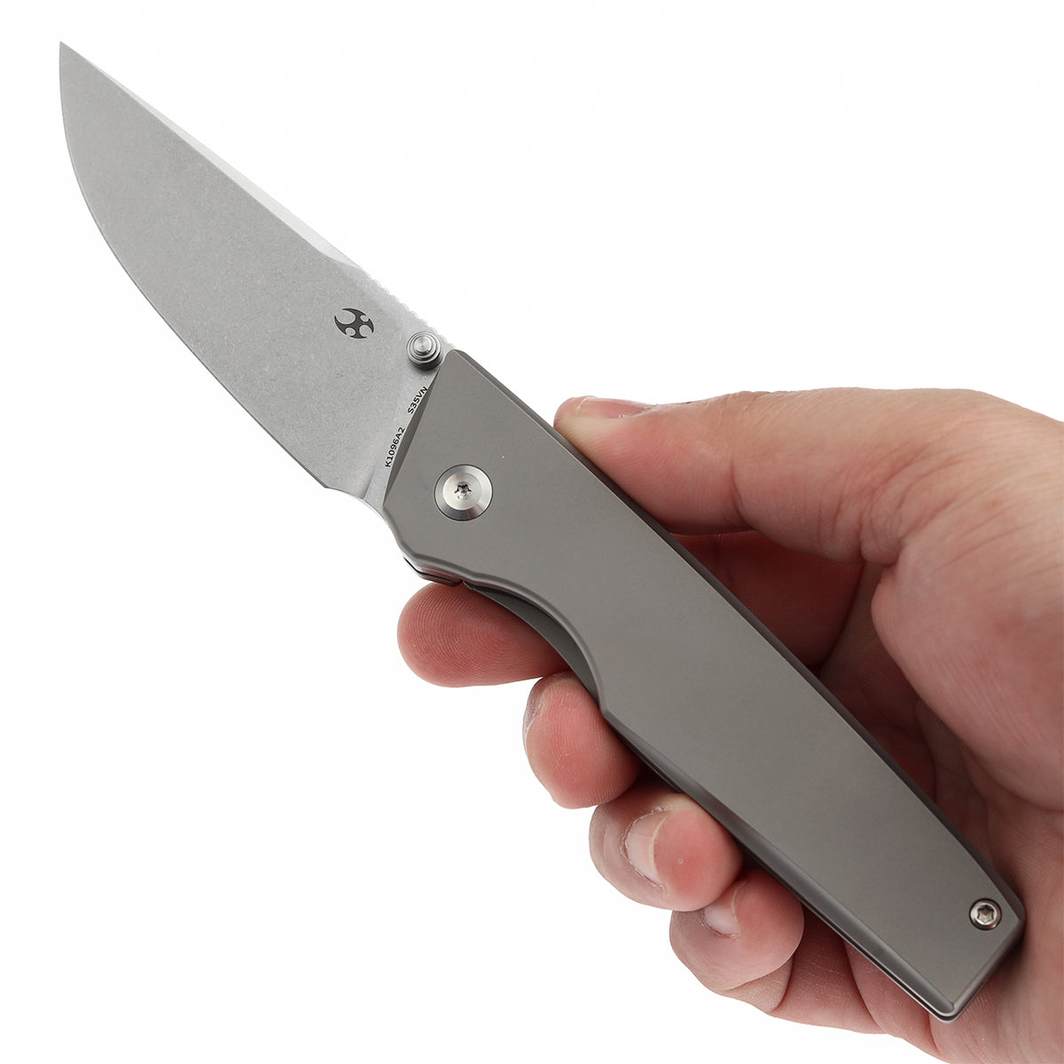 KANSEPT Chimera Thumb Stub Stonewashed Titanium Handle (3.15