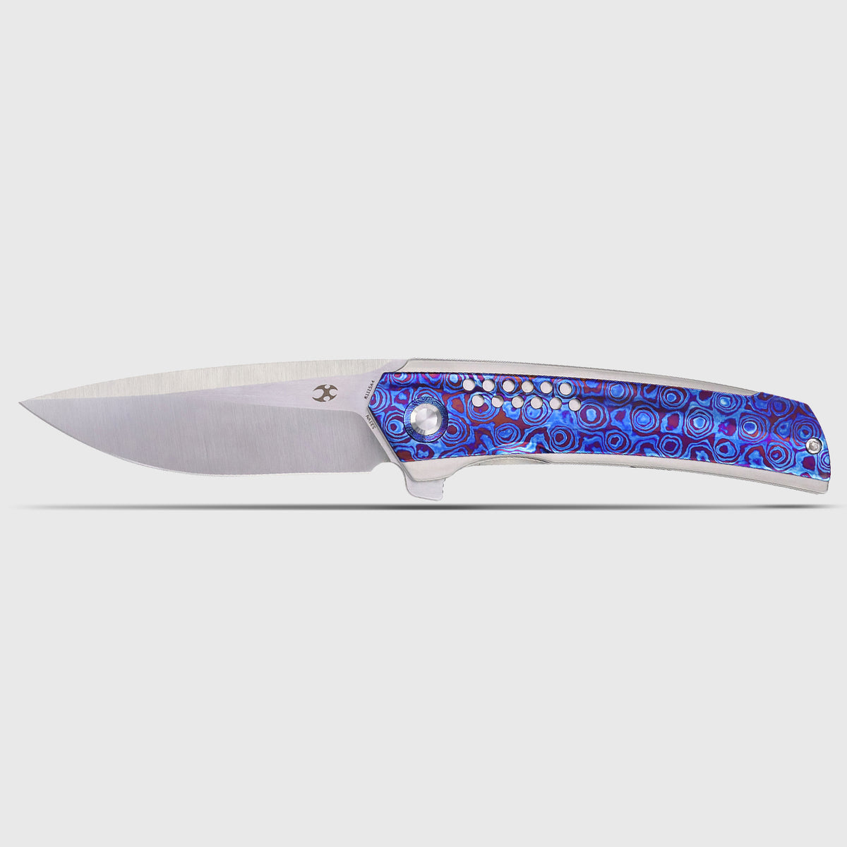Tracer | Frame Lock | Titanium & Timascus | 3.46