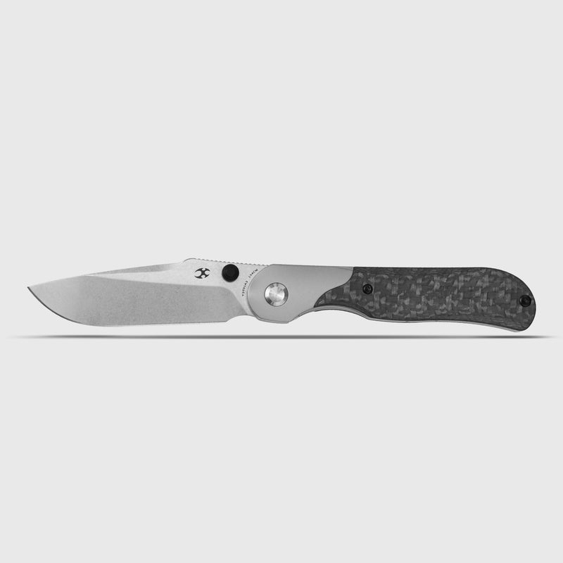 Lichen | Bolster Lock | Twill Cabrbon Fiber | 3.02" 154CM | Derek Sharon | T2091A3