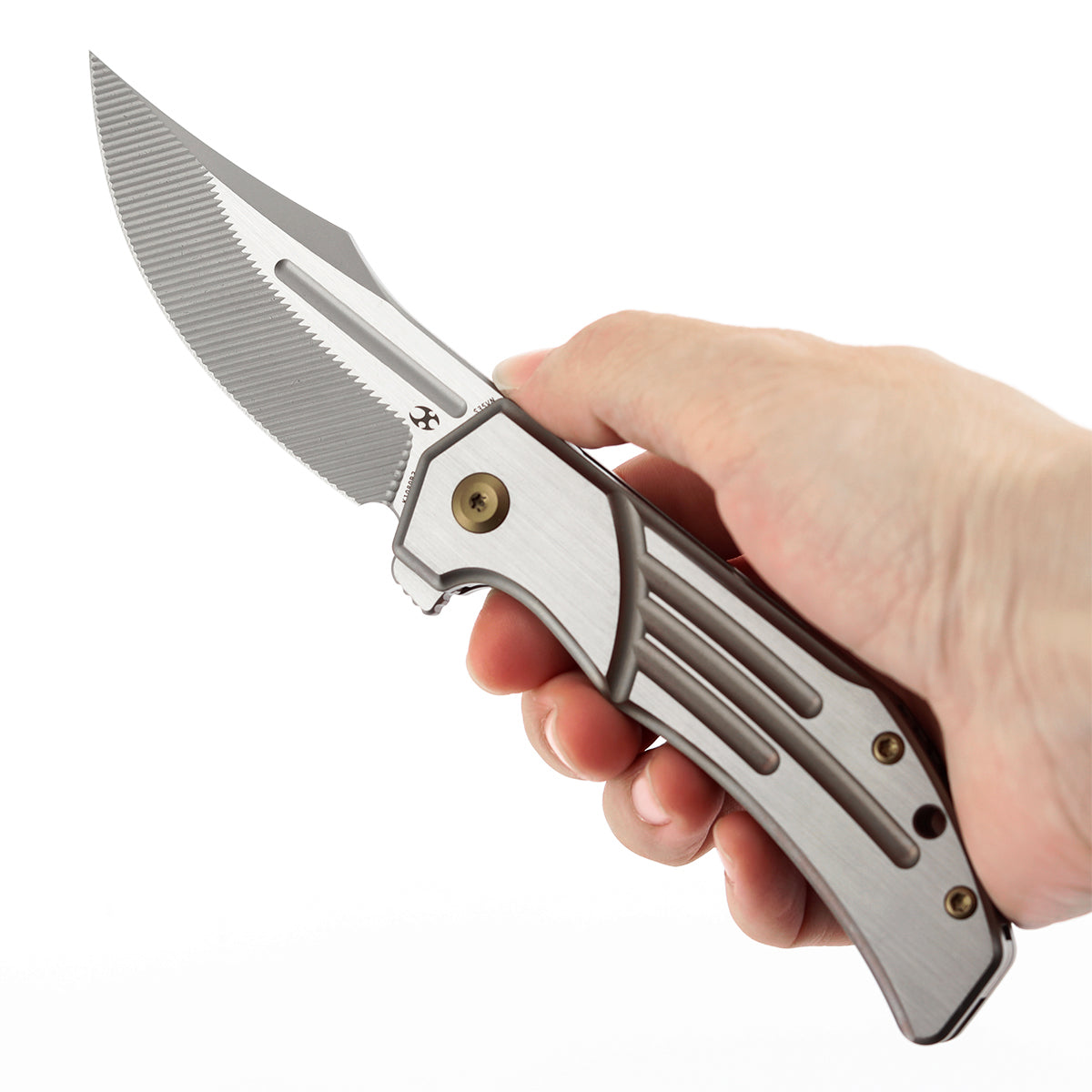 KANSEPT Orion Limited Version Flipper Bronze Anodized and Machine