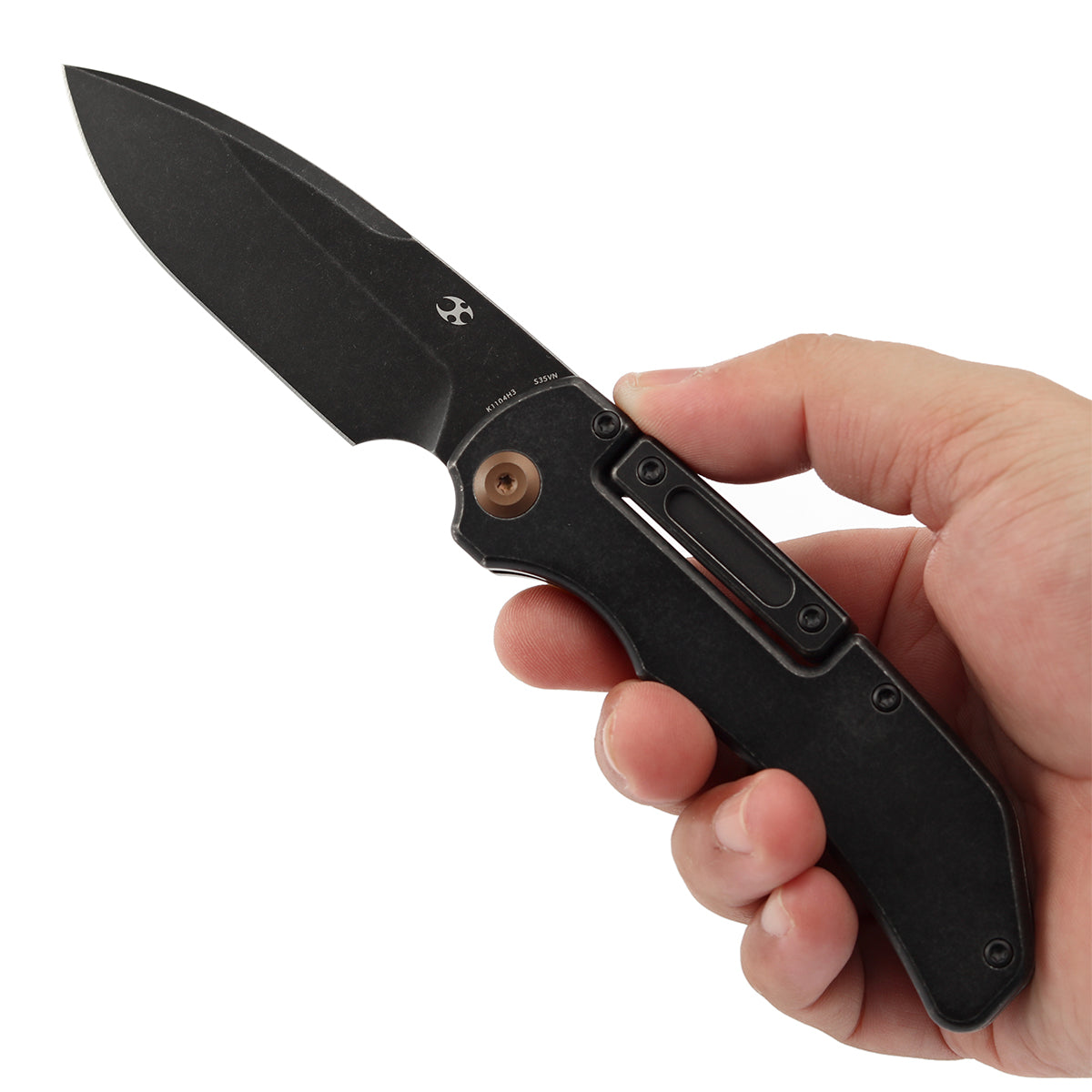 カナ KANSEPT | Hazard | Bali Lock | Blackwash Titanium Handle | 3.63