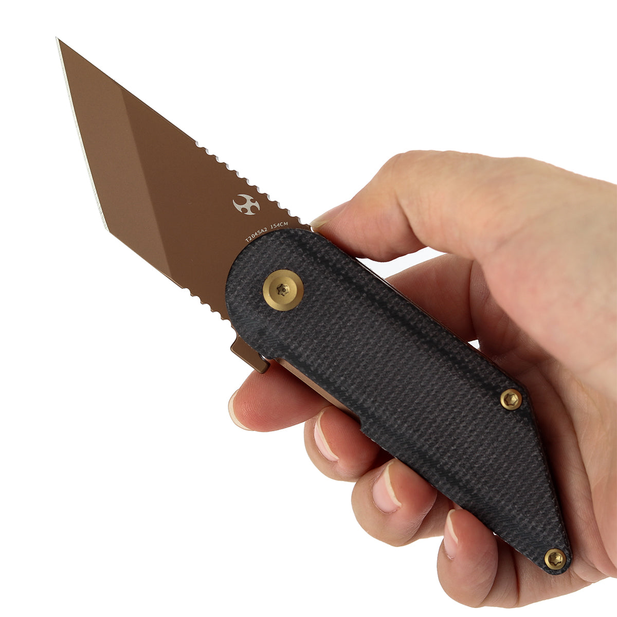 KANSEPT | Dash Liner Lock | Black Micarta | 2.26
