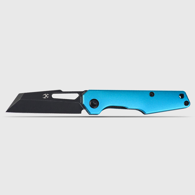 Lucero | Liner Lock | Dark Blue Anodized Aluminum | 2.56" 154CM | August Originals |T2156A4