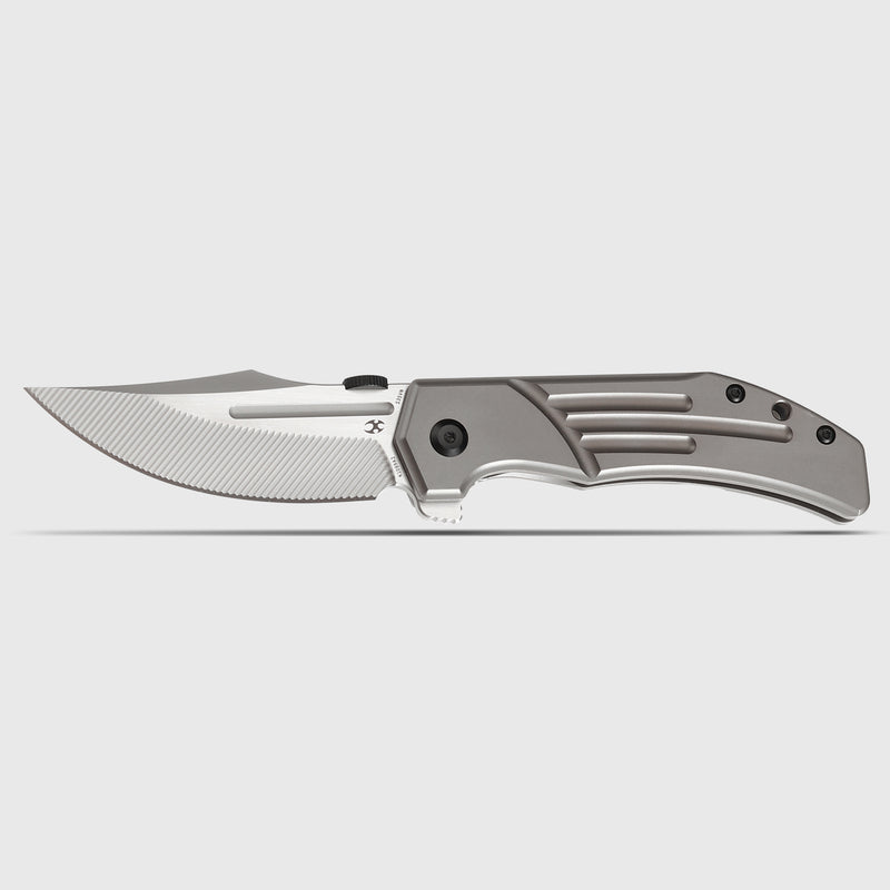 KANSEPT Orion Limited-version KANSEPT Orion Flipper Bronze Anodized Titanium Handle (3.07''CPM S35VN with CNC Milling Blade) JB Stout Design -K1089A2