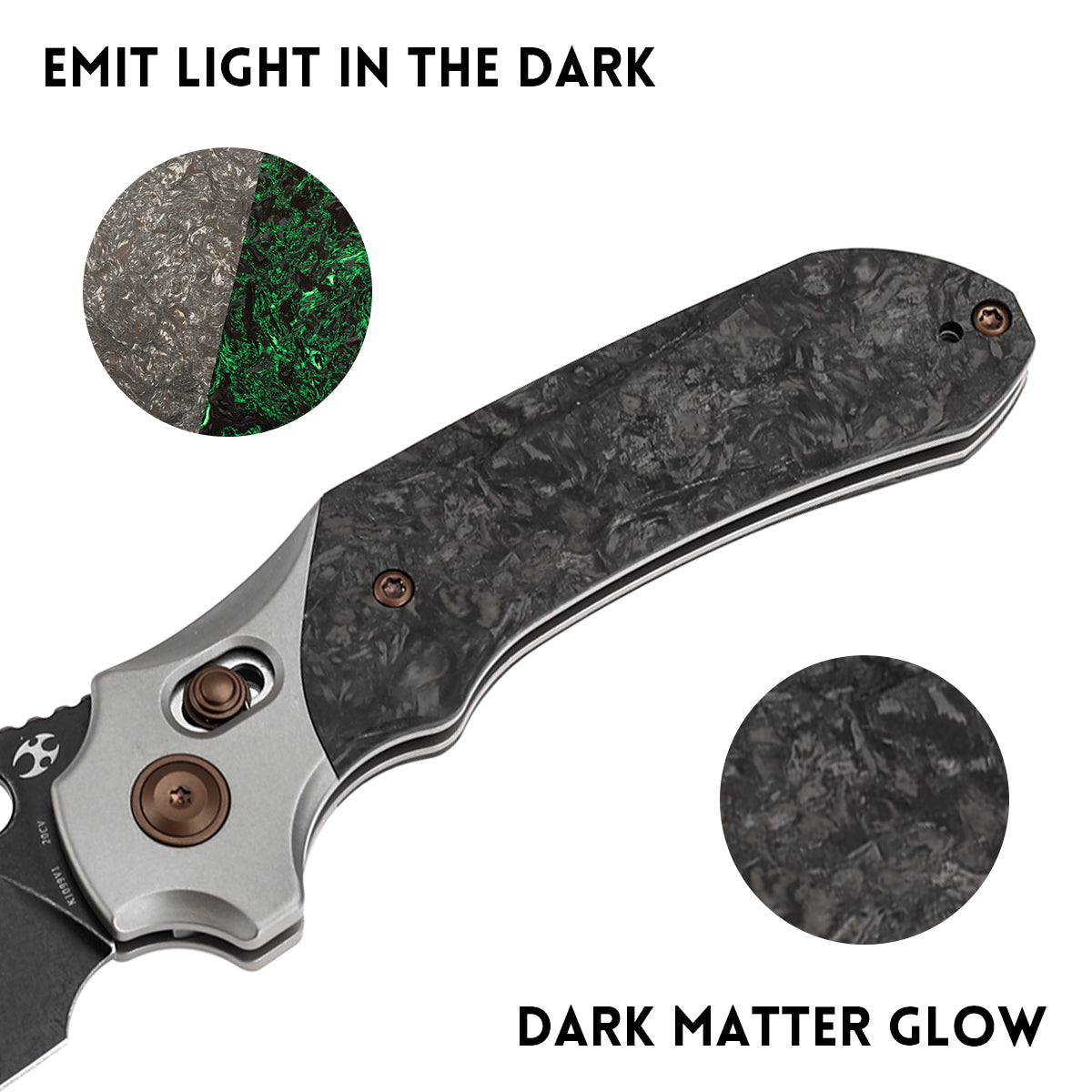 KANSEPT Quasar Cross Bar Lock Stonewashed Titanium with Dark
