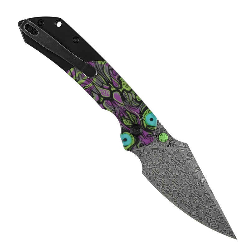 Kansept Fenrir K1034S6 Open Back, Button Lock Mechanism, Lightweight PC Handle