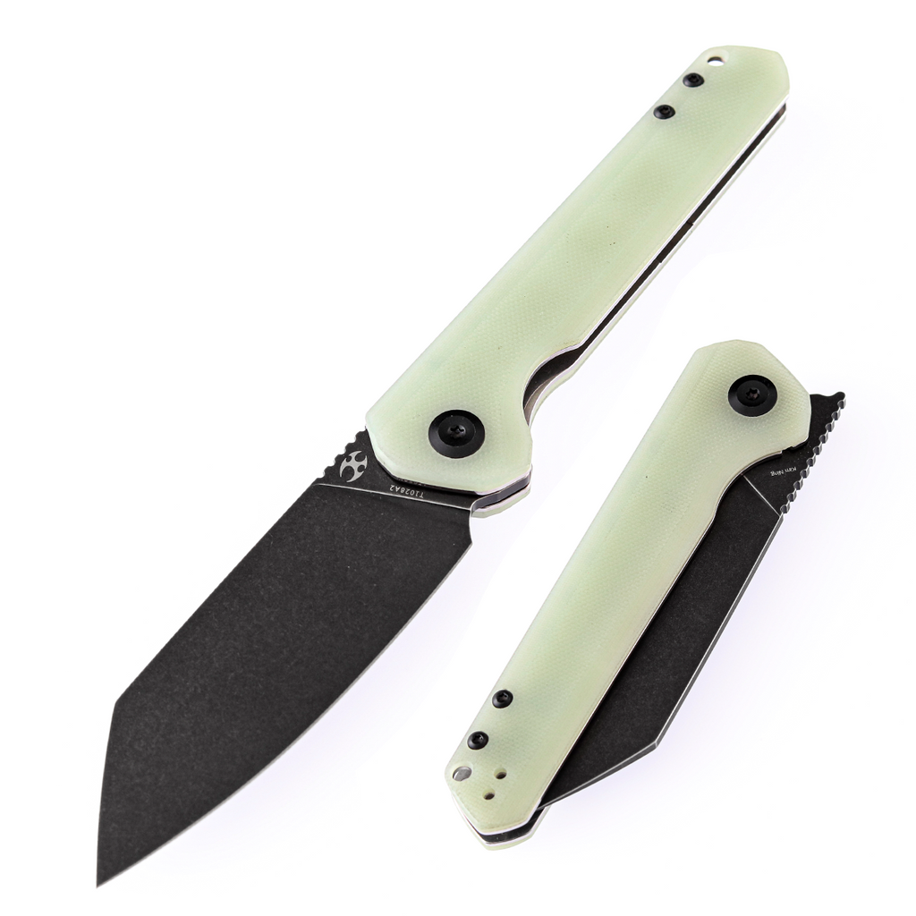 KANSEPT Bulldozer Front Flipper Jade G10 Handle(3.56