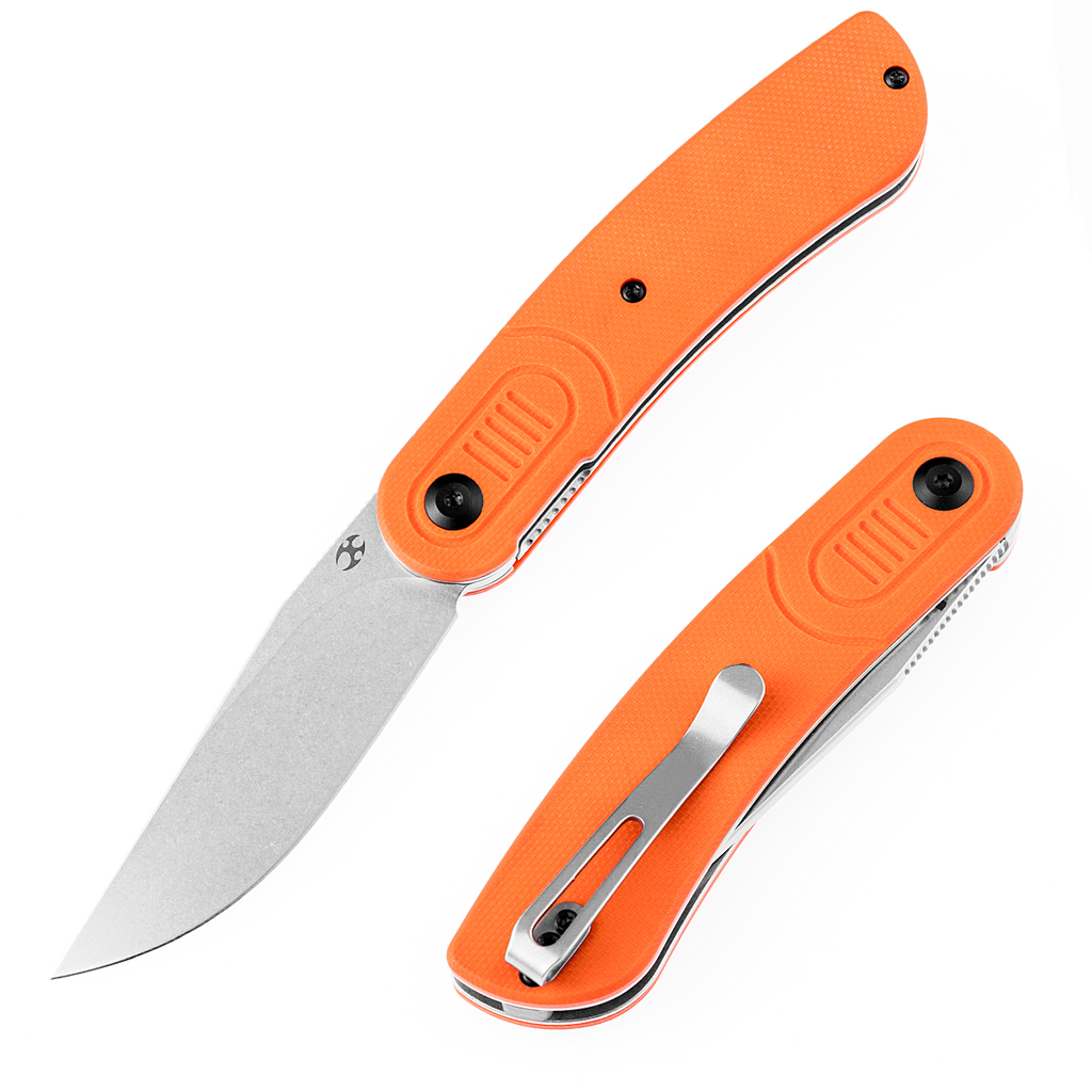KANSEPT Reverie T2025A3 Stonewashed 154CM Blade G10 Handle Justin Lundquist Design