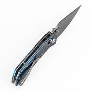 Kansept Fenrir K1034V10 side profile view, Sparrow Knife Design EDC folding knife