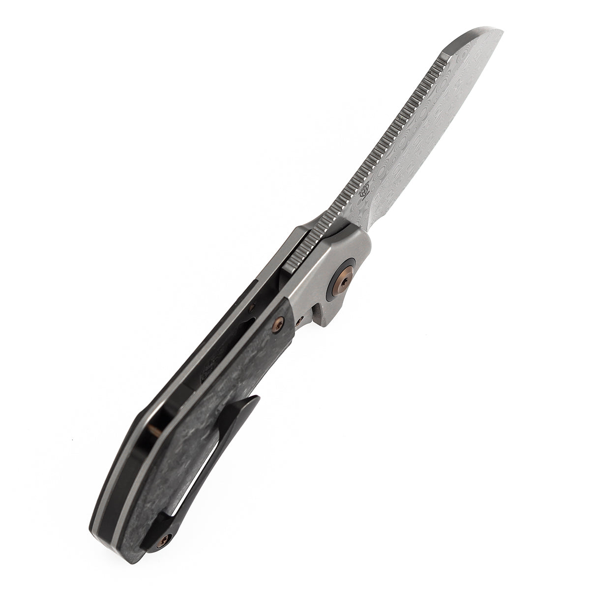 KANSEPT Pluto | Stonewashed Titanium & Shred Carbon Fiber | 2.5