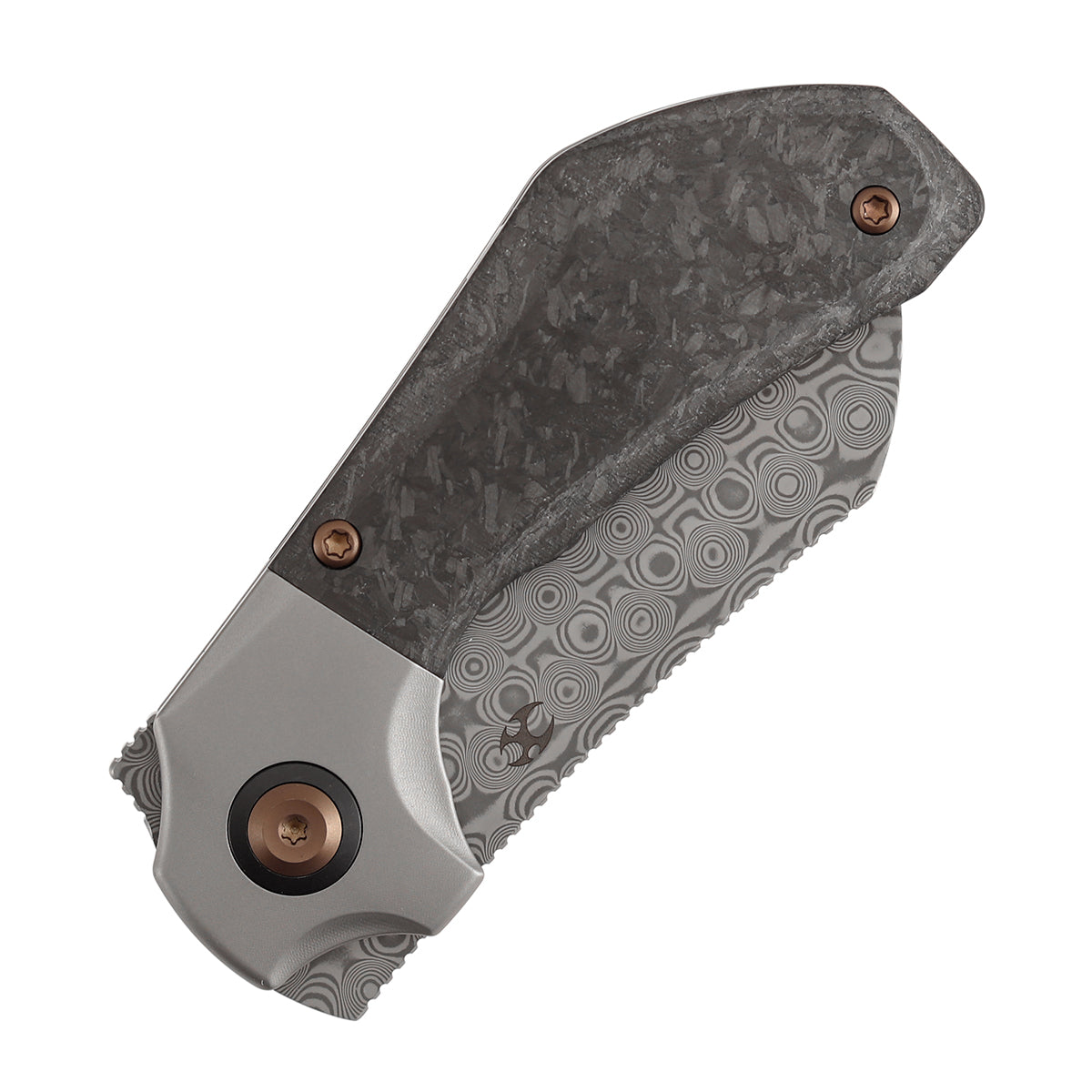 KANSEPT Pluto | Stonewashed Titanium & Shred Carbon Fiber | 2.5
