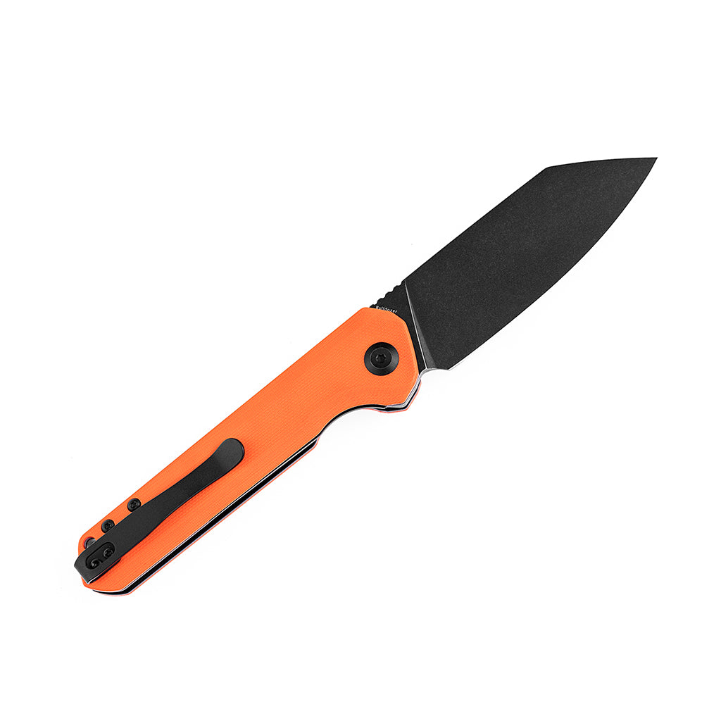 KANSEPT Bulldozer Front Flipper Orange G10 Handle(3.56
