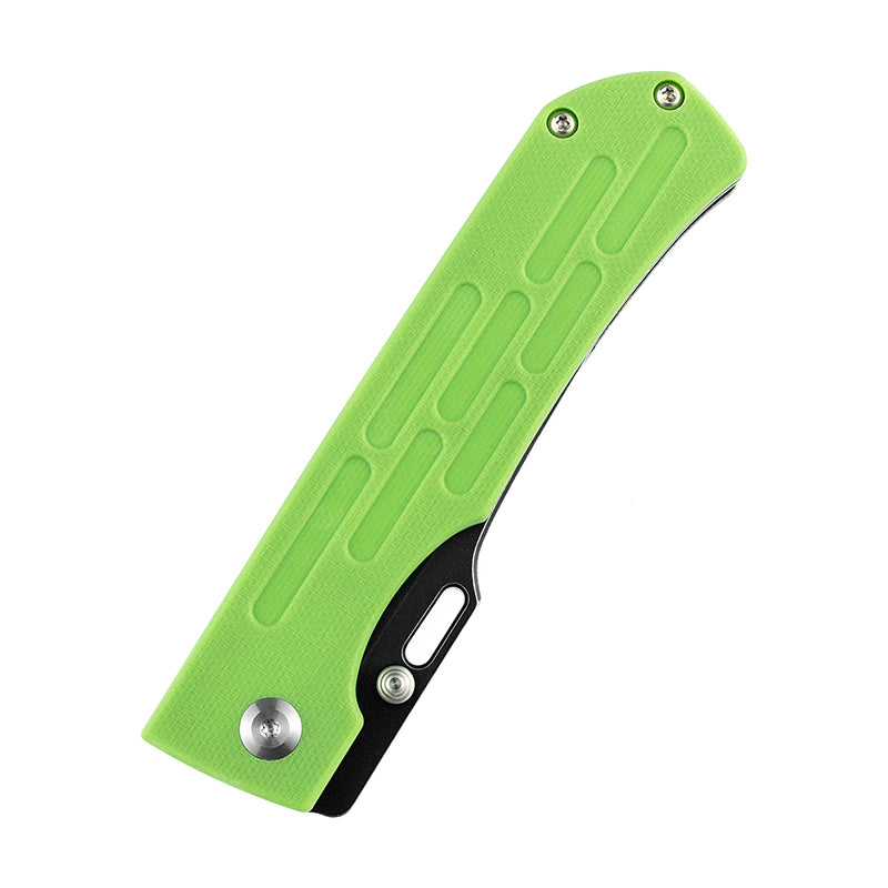 Reedus T1041A1 Black TiCn Coated and Stonewashed 154CM Blade Grass Green G10 Handle with D.O.C.K. Design