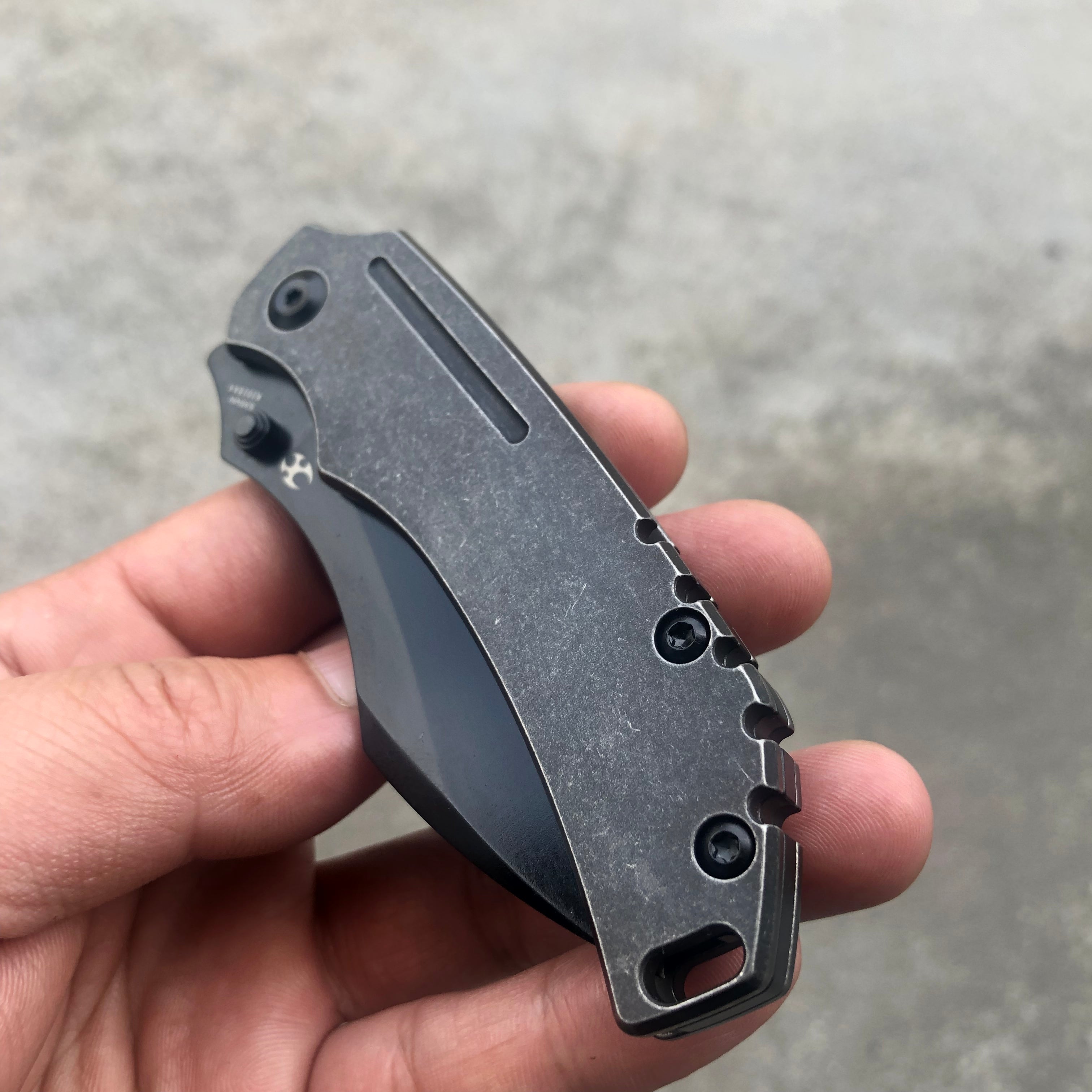 KANSEPT Pelican Edc Thumb Studs/Flipper Knife Coating 6AL4V