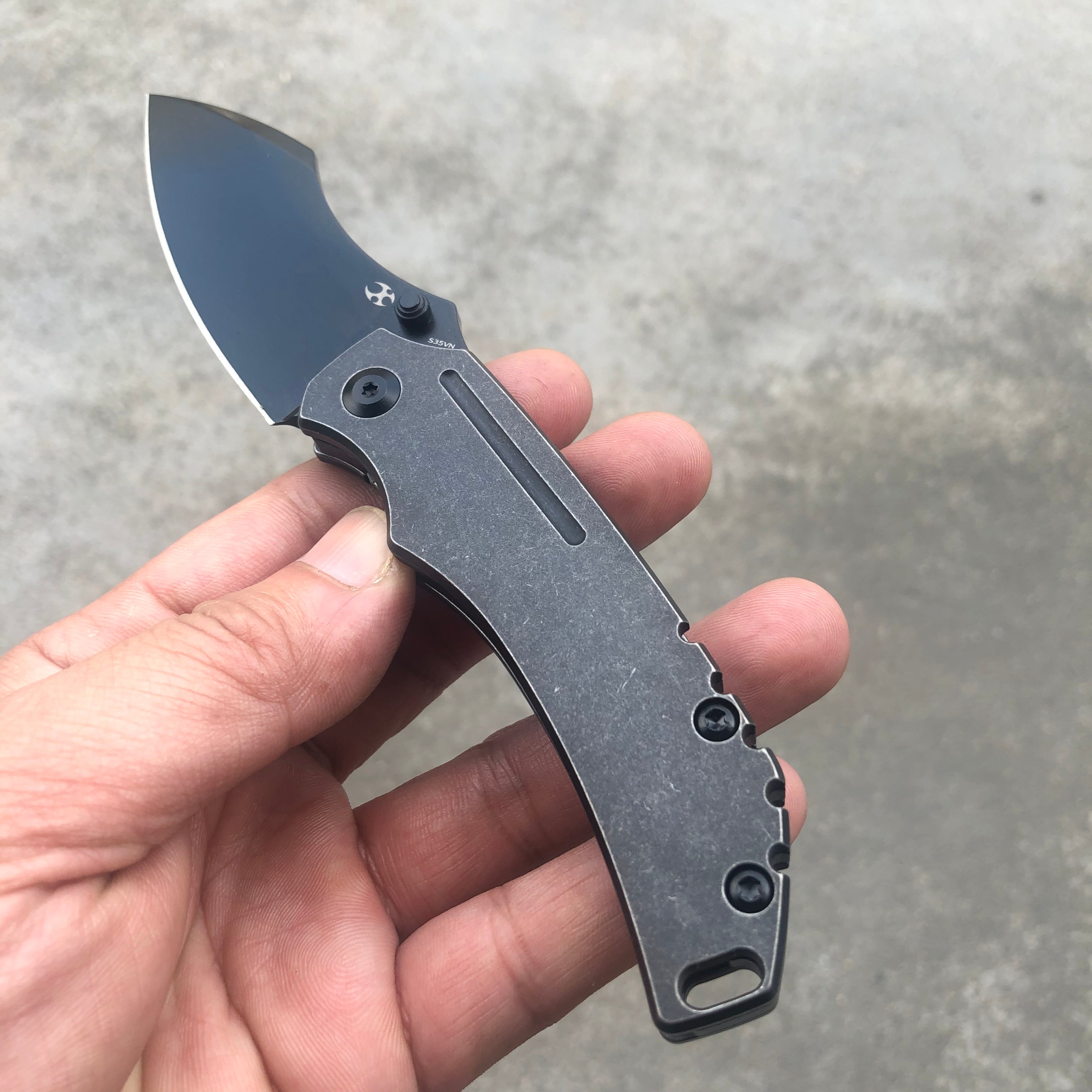 KANSEPT Pelican Edc Thumb Studs/Flipper Knife Coating 6AL4V